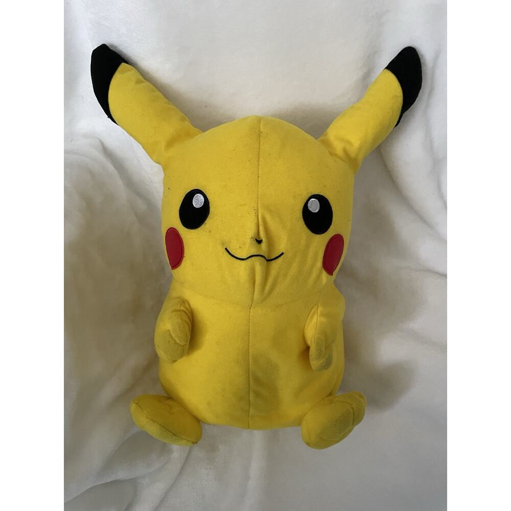 Pikachu Pokemon Toy Factory Plush Stuffed Medium Size